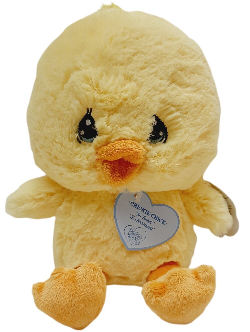🍒 Aurora Precious Moments Chickie Chick Yellow Plush Bird Stuffed Animal Toy